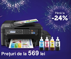 Promotie evomag la imprimantele Epson, inapoi pana la 24% Promotie evomag la imprimantele Epson, inapoi pana la 24%