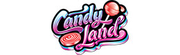 Candy Land logo cumpara dulciuri americane, ciocolata batoane bomboane snacks-uri si castiga bani online