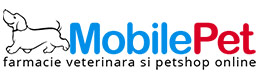 Mobilepet logo cumpara petshop, hrana, suplimente vitamino-minerale si castiga bani online