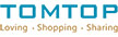 Tomtop logo cumpara telefoane tablete jucarii accesorii IT si castiga bani online