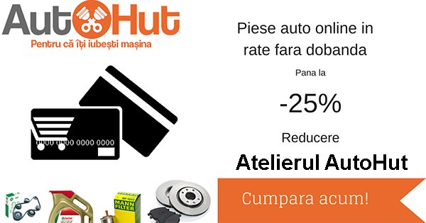 AutoHut cashback - cumpara piese auto online si castiga bani online