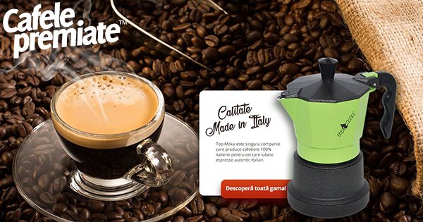 Cafele Premiate cashback - cumpara cafea boabe, expresso macinata si castiga bani online