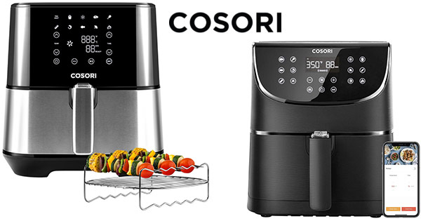 Cosori cashback - cumpara fripteuze cu aer cald, aparate de deshidratare si castiga bani online