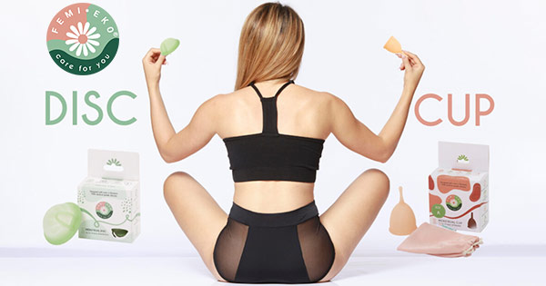 Femieko cashback - cumpara disc menstrual cupe menstruale, chiloti absorbante si castiga bani online