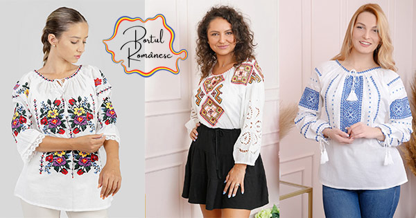 Portul Romanesc cashback - cumpara bluze populare, camasi, ii, bluze populare, veste, fuste si castiga bani online