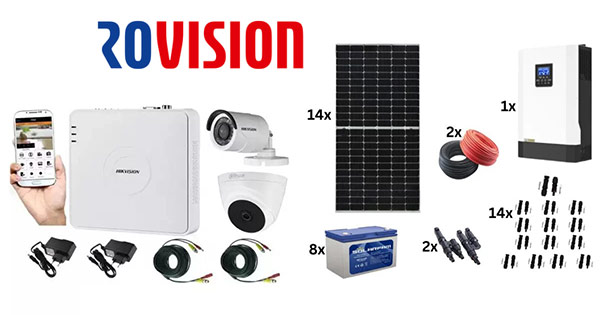 Rovision cashback - cumpara camere supravrghere video, automatizare porti, DVR NVR si castiga bani online