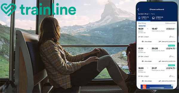 Trainline cashback - cumpara bilete tren si autocar cumparare cautare si castiga bani online